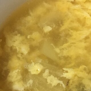 卵と玉ねぎのコンソメスープ